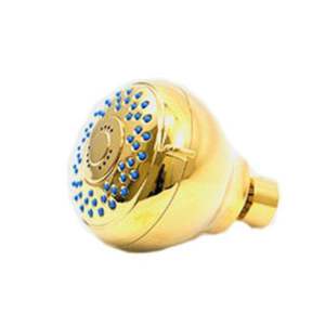 SHP0003 Pommeau de douche mural rond chromé moderne durable pour salle de bain - Product Image 2