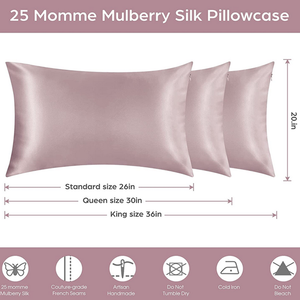 Vỏ Gối Lụa Nguyên Chất Mềm Mại Bán Sỉ Theo Yêu Cầu Vỏ Gối Lụa Dâu Tằm 25 Momme 100 - Product Image 6