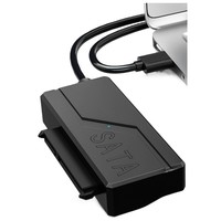 Cable Adaptador USB 3.0 a SATA III de 5 Gbps para Unidades de Disco Duro SSD de 2.5 y HDD de 3.5 con Soporte UASP de 20 TB para Windows, Mac y Linux