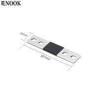 Barre omnibus en cuivre flexible isolée EENOOK avec vis, connecteur de batterie LiFePO4 à 2 trous pour pack de batteries de stockage d'énergie 230Ah 280Ah