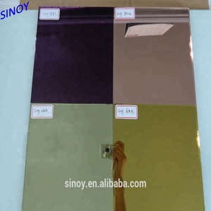 SINOY Euro Bronze <b>Mirror</b> <b>Sheet</b> 3-6mm Solid Structure for Hotel Decorative Wall <b>Mirrors</b> - Product Image 5