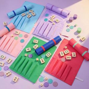 Nylon Mahjong Rack Storage Bag with Protective Sleeve 48x90cm Modern Portable Design for Promotional <b>Gifts</b> - Product Image 1