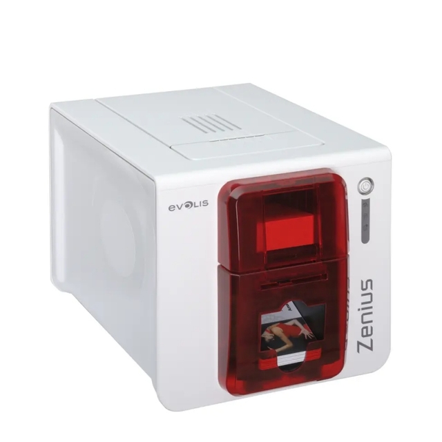 Lower Cost  Evolis Zenius Single Sided Plastic Pvc Card Printer