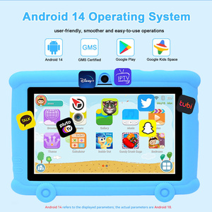 Tablet Educativa Popular de 7 Pulgadas con Android 14, MTK, <span class=keywords><strong>4</strong></span>+128GB, Doble SIM, Control Parental, GPS, Rastreador en Tiempo Real, Resistente al Agua - Product Image 3