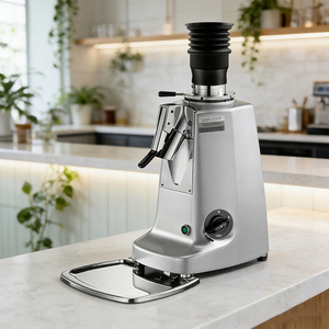 Moulin à café personnalisé de luxe, écologique, à broyage sans résidu, avec trémie, surface hautement polie, certifié LFGB, en silicone et métal, pour café - Product Image 3