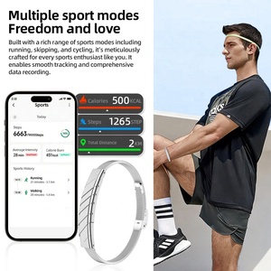 <span class=keywords><strong>Pulsera</strong></span> Inteligente BWJM121 (2 Bandas) <span class=keywords><strong>para</strong></span> Mujeres y Hombres, Monitor de Salud y Ejercicio, Frecuencia Cardíaca 24H, Oxígeno en Sangre, Presión Arterial, <span class=keywords><strong>Pulsera</strong></span> Deportiva - Product Image 3