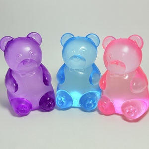 CHENXI Wholesale Slow Rising Stress <b>Ball</b> Toy Cute Gummy Jelly Bear Shaped Squishy <b>Squeeze</b> Toys - Product Image 4
