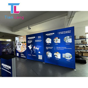 ที่กําหนดเอง 10x10ft 3x3m นิทรรศการโมดูลาร์อลูมิเนียมการออกแบบ SEG เรืองแสง LED backlit ผนังหลังบูธงานแสดงสินค้าแบบพกพา - Product Image 2