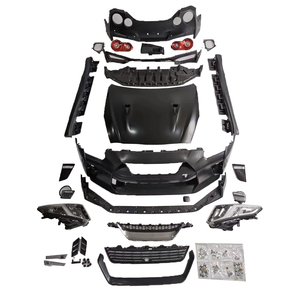 Kit de alta calidad para <span class=keywords><strong>Nissan</strong></span> <span class=keywords><strong>GTR</strong></span> 2008-2016 actualización R35 <span class=keywords><strong>GTR</strong></span> 2017 spoiler faro cuerpo kit piezas con faro y lámpara trasera - Product Image 4