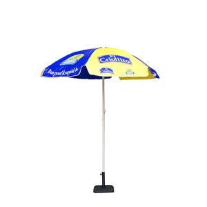 Guarda-sol de alta qualidade, promocional, 120cm, forte, guarda-chuva de praia com 8 bordas