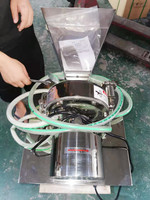 Zhixuan Moulin à grains commercial pour céréales et poudre fine d'herbes, 50 kg, 220v/380v, SUS304, 3000W, refroidissement par eau, pour l'alimentation