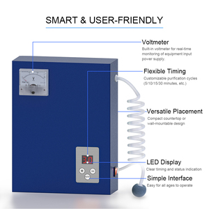 Generador <span class=keywords><strong>de</strong></span> Ozono Comercial <span class=keywords><strong>de</strong></span> 1500mg/h para Lavado <span class=keywords><strong>de</strong></span> Frutas y Verduras, Purificador <span class=keywords><strong>de</strong></span> Agua para Acuarios y Agua <span class=keywords><strong>de</strong></span> Baño - Product Image 2