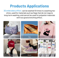 Impresora UV Kingjet con Efecto 3D para Camisetas, Banderas, Zapatos, Gorras, Bordados, Impresión con Cabezal I3200, Transferencia de Adhesivos, Impresora UV de 24 Pulgadas (60 cm)