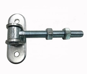 Bisagra de puerta oscilante ajustable galvanizada, tuerca de perno largo y cojinete en <span class=keywords><strong>u</strong></span> - Product Image 4