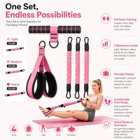 CooSport Fitness - Banda de Resistencia de Látex para Entrenamiento, Gimnasio, Ejercicios de Flexiones, Tipo Tira Elástica