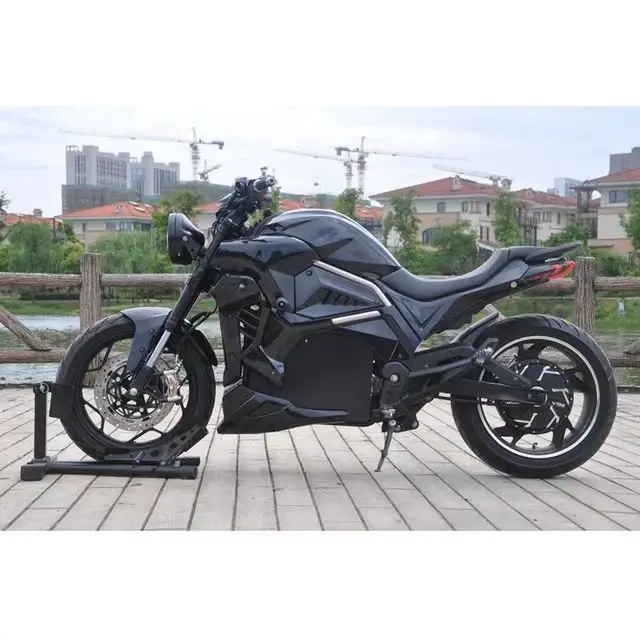 Haute vitesse 20000w devil lithium tout-terrain 200mm pneu arrière large moto électrique