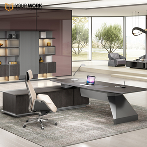 Bàn hội nghị gỗ đơn giản và hiện đại cỡ lớn và vừa cho văn phòng và khách sạn để đào tạo và đàm phán - Product Image 5