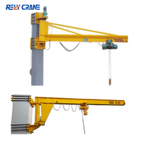 Grue à flèche murale portable sans fil de 9 m, capacité 250/500/800 kg, équipement de levage à commande sans fil, prix usine