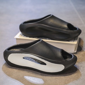 Sandalias de Playa para Hombre, Diseño Abierto, Modernas, de EVA Pintado, Suela Suave, Estilo Coco - Product Image 3