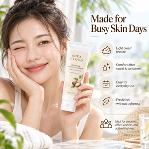 ครีมล้างหน้าเนื้อนุ่ม OEM พร้อมเชียบัตเตอร์ สำหรับเช้า-เย็น และหลังออกกำลังกาย ให้ผิวสะอาดสดชื่น ดูแลผิวอย่างสบาย - Product Image 3