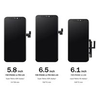 Écran tactile LCD OEM en gros avec numériseur pour iPhone 5 6S 7 8 Plus X XR XS Max 11 Pro Max – Pièces de réparation avec garantie 1 an