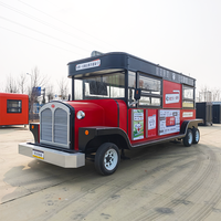Remorque mobile personnalisable en forme de voiture pour café, snacks et kiosque de vente au détail, glaces, popcorn, food truck
