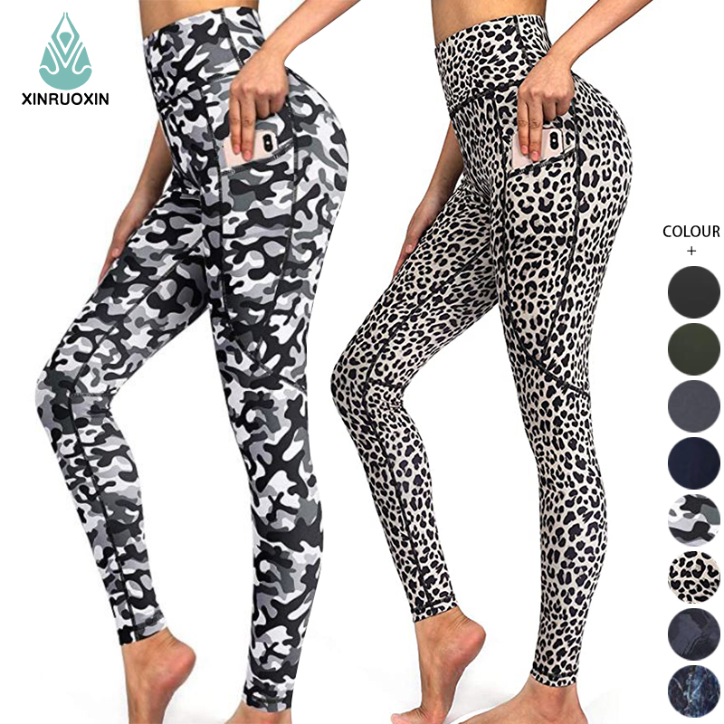 Best Sellers Leggings De Cintura Alta Com Bolsos Plus Size Workout Gym Fitness Leggings Plus Size Yoga Pants