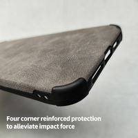 Coque de téléphone portable en cuir et TPU, design sportif, pour iPhone 17 Air 16 15 14 13 12 11 Pro Max