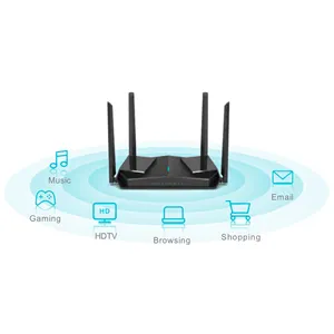 Servicios de Internet inalámbrico WiFi 6 1GE WAN + 3GE LAN + 1USB3.0 WiFi6E enrutador de juegos