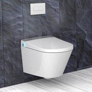 Vente flash - WC électrique en céramique de luxe avec éclairage LED - Product Image 1