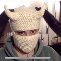 Chapeau de ski en tricot amusant pour Halloween, coupe-vent, déguisement de démon, cagoule pour adultes et enfants, cornes, chaud, masque intégral pour le visage