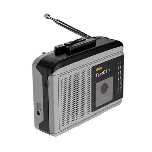 Ezcap244 tapebt1 player de cassete bluetooth, com rádio fm, walkman, som interno, alto falante player