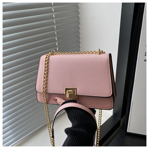 Nuevo 2024 moda <span class=keywords><strong>mano</strong></span> Bill bolso <span class=keywords><strong>de</strong></span> hombro bandolera Color sólido mujer pequeño cuadrado - Product Image 3