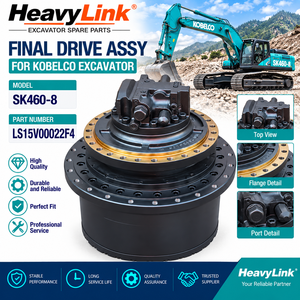 อะไหล่รถขุด Kobelco SK460-8 ชุดเฟ็นด์ไดรฟ์สุดท้าย รุ่น LS15V00022F4 ชิ้นส่วนขับเคลื่อนสายพานตีนตะขาบ - Product Image 3
