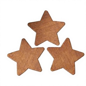 Ensemble de sous-verres en bois naturel faits à la main pour la maison, la cuisine, la table à manger, les tasses à café, les mugs à thé, les supports à boissons, décoration de table en bois - Product Image 1