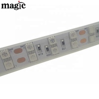 مصباح LED لكل متر SMD5050 IP66 مقاوم للماء 12 فولت 24 فولت الأشعة فوق البنفسجية 390nm 405nm ضوء شريط LED بالأشعة فوق البنفسجية