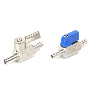 บอลวาล์วสแตนเลส 304 ขนาด 1/2 นิ้ว แบบควบคุมด้วยมือ สำหรับของเหลวน้ำ PN63 - Product Image 1