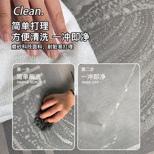 พรมปูพื้นห้องครัวแบบยาว ดูดซับน้ำมัน กันลื่น ใช้ได้สองด้าน รูปทรงสี่เหลี่ยมผืนผ้า ทำจากเส้นใยโพลีเอสเตอร์ - Product Image 1