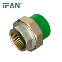 IFAN – tuyaux et raccords de plomberie en plastique, raccordement rapide, eau chaude et froide, raccord en laiton