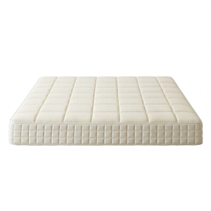 Surmatelas hybride moderne et minimaliste, doux et respirant, avec housse en tissu tricoté, matériau de matelas à ressorts en coton, pour chambre à coucher - Product Image 3