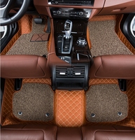 Tapis de voiture en diamant écologiques sur mesure, vente directe d'usine, pour Elantra X5 A4 - Ensemble complet toutes saisons