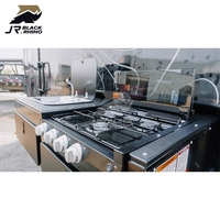 Remorque de camping tout-terrain robuste avec suspension indépendante, design mini en aluminium, capacité de charge de 1500 kg