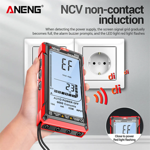 มัลติมิเตอร์ HEDAO ANENG-622A หน้าจอ LCD ความละเอียดสูง 6000 หลัก สำหรับช่างไฟฟ้า วัดแรงดันไฟฟ้า - Product Image 5