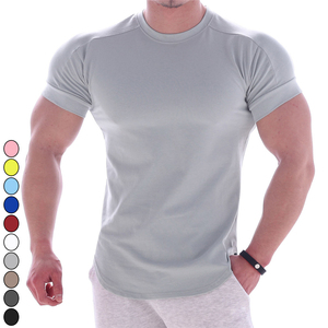 T-shirt à manches courtes pour hommes, haut de fitness, entraînement au basketball, autres activités de plein air, débardeur de sport, t-shirt de sport pour hommes - Product Image 1