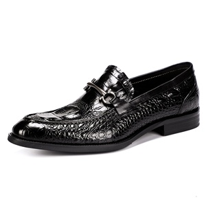 Mocassins en cuir pour hommes d'affaires, chaussures décontractées en cuir, style une pièce, chaussures tendance et à la mode, fabriquées à la main - Product Image 6