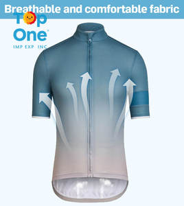 TopOne, venta al por mayor, camiseta de Ciclismo de manga larga y corta, equipo de montaña, bicicleta de carretera y motocicleta, camiseta MTB, producto de entretenimiento deportivo - Product Image 4