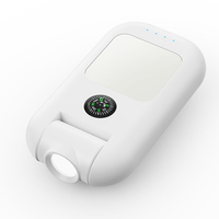 Mini chargeur de lampe de poche d'urgence 1500mAh petite banque d'alimentation multifonction à charge rapide pour le camping en plein air