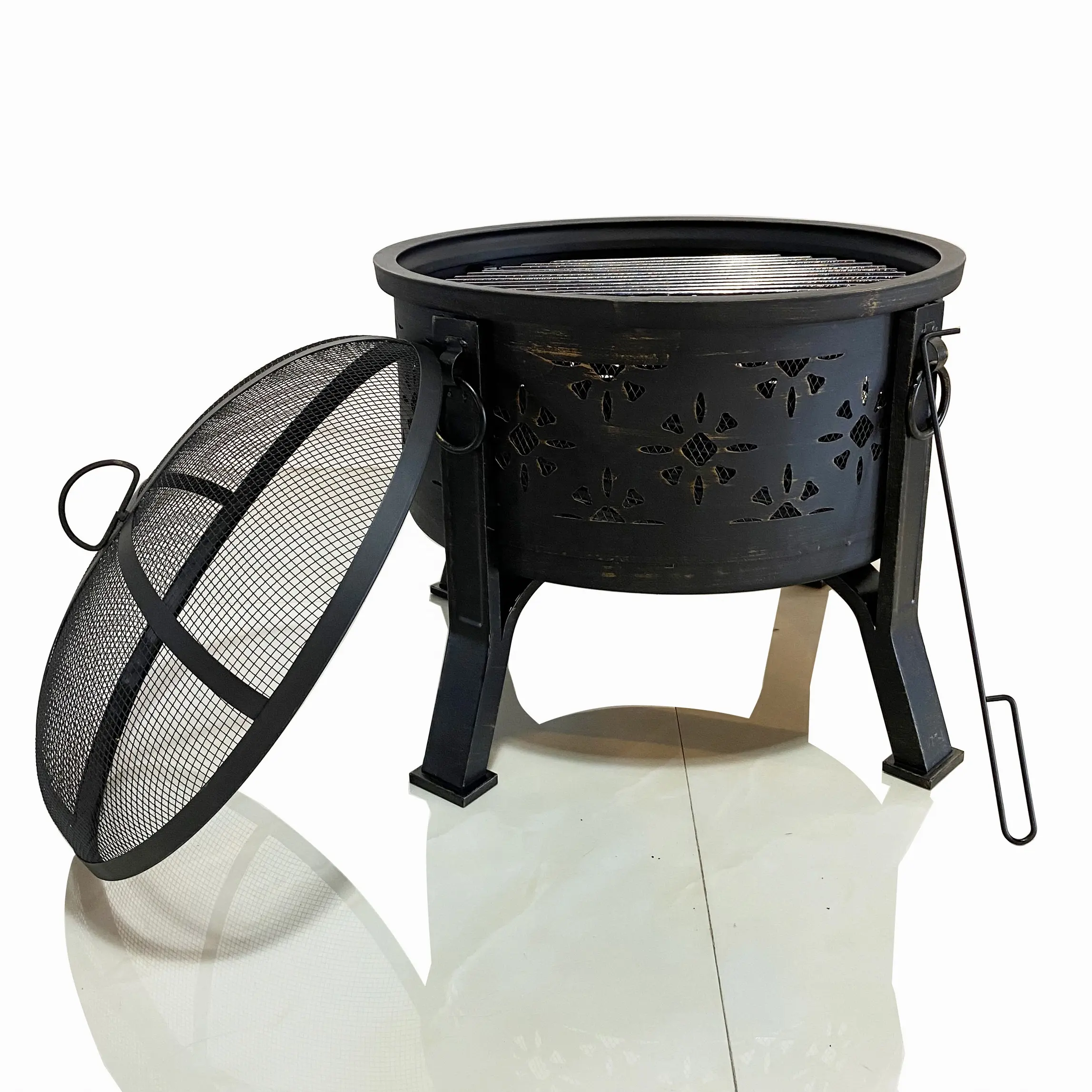 Carbon Steel fire bowl outdoor fire pit for BBQ and Warmer