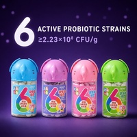 Yaourts lyophilisés 22g pour bébé, 6 probiotiques actifs, fondants dans la bouche, sans OGM, durée de conservation de 12 mois