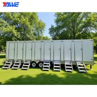 Nouvelle Offre 2025 : Remorque Sanitaire de Luxe à 8 Stations – Cabine Mobile de Lavage et Toilettes Portables